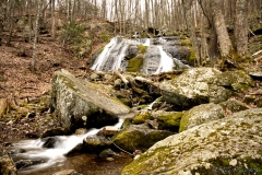 Waterfalls in the Jefferson National Forest Area