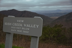 Valley View From the Blue Ridge Parkway