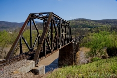 Train Bridge Over the James River